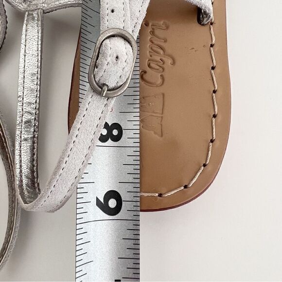 Vero Cuoio Italian Leather Capri Sandals Size 35 - Picture 7 of 7
